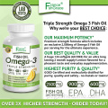 Super ômega3 prevenir o declínio mental de óleo de peixe softgels